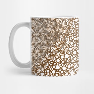 Zentangle - Sepia Lace Mug